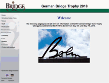 Tablet Screenshot of german-bridge-trophy.de